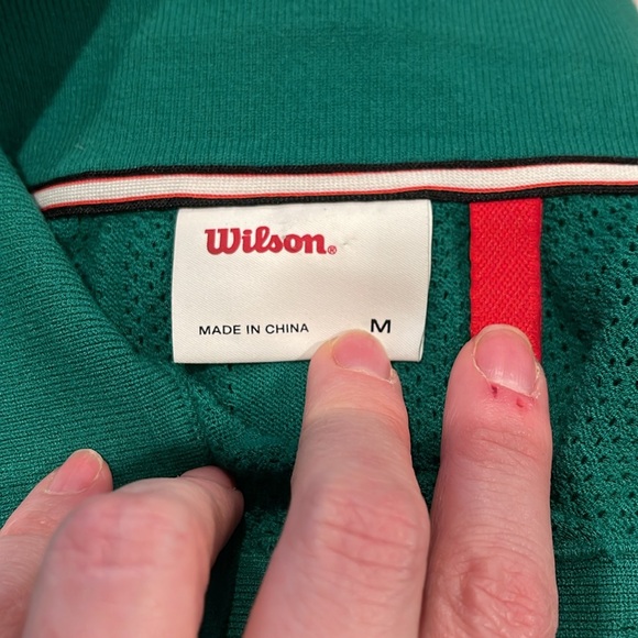 Wilson Essex polo (current style) in outside green - Picture 10 of 15